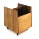 Rosewood magazine rack, Rolf Hesland for Bagn Møbelindustri, Norway