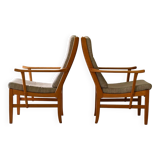 Pair of Scandinavian armchairs