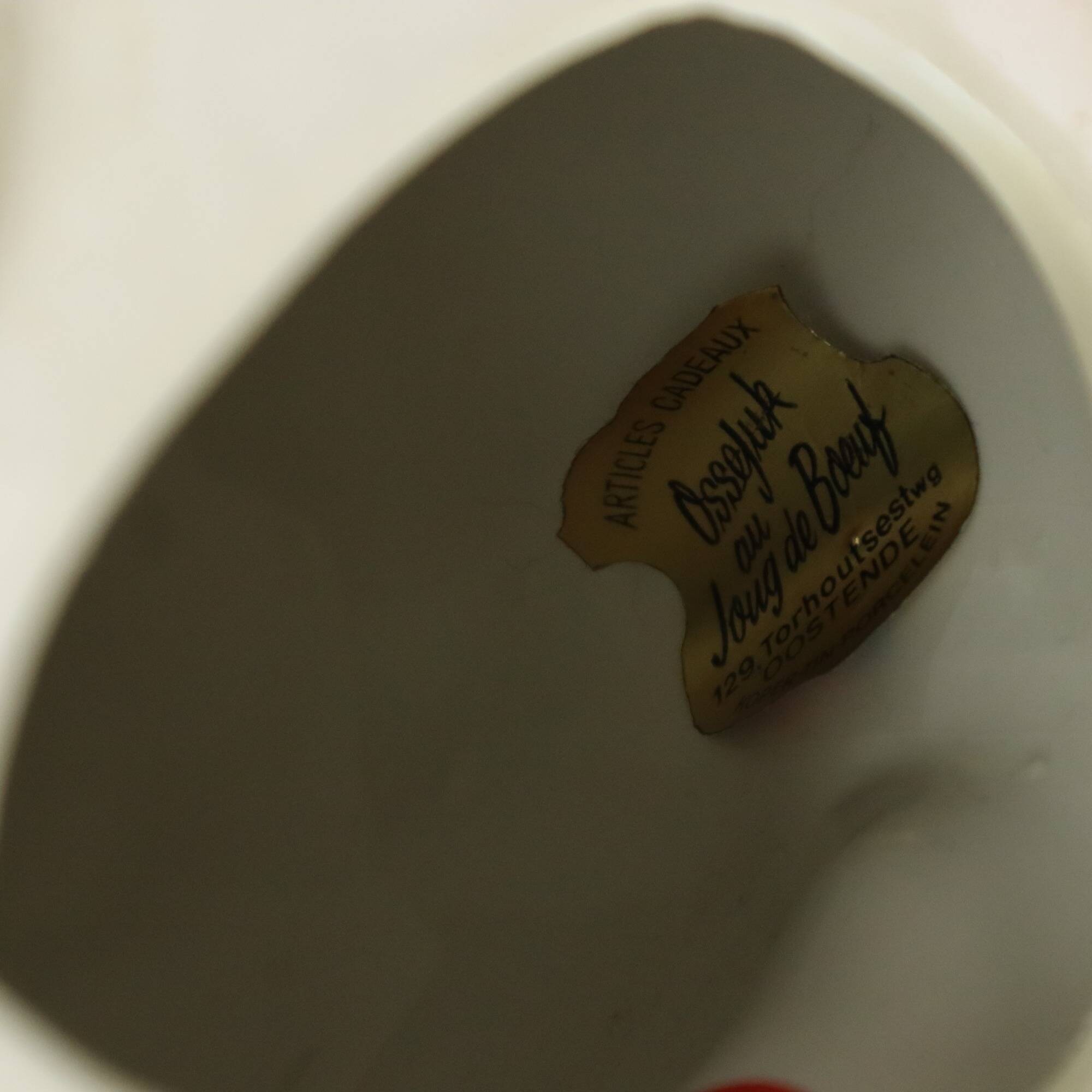 Vintage Leopard Cheetah Statue Glazed Ceramic 1980s Italy