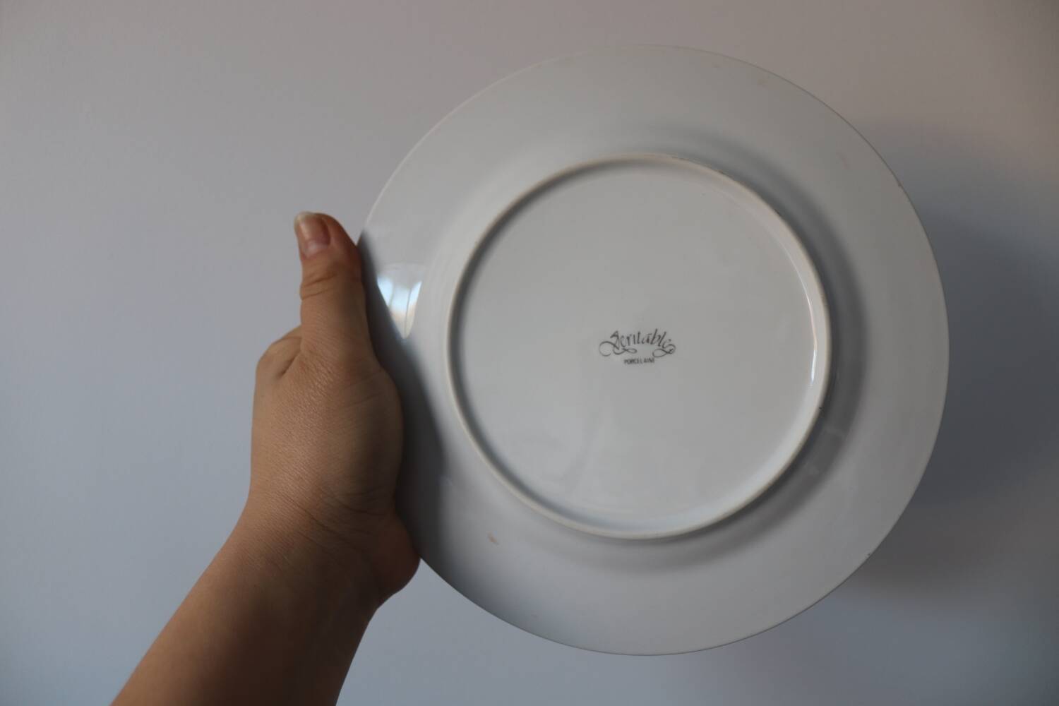 6 pop 90's porcelain dessert plates