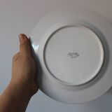 6 pop 90's porcelain dessert plates