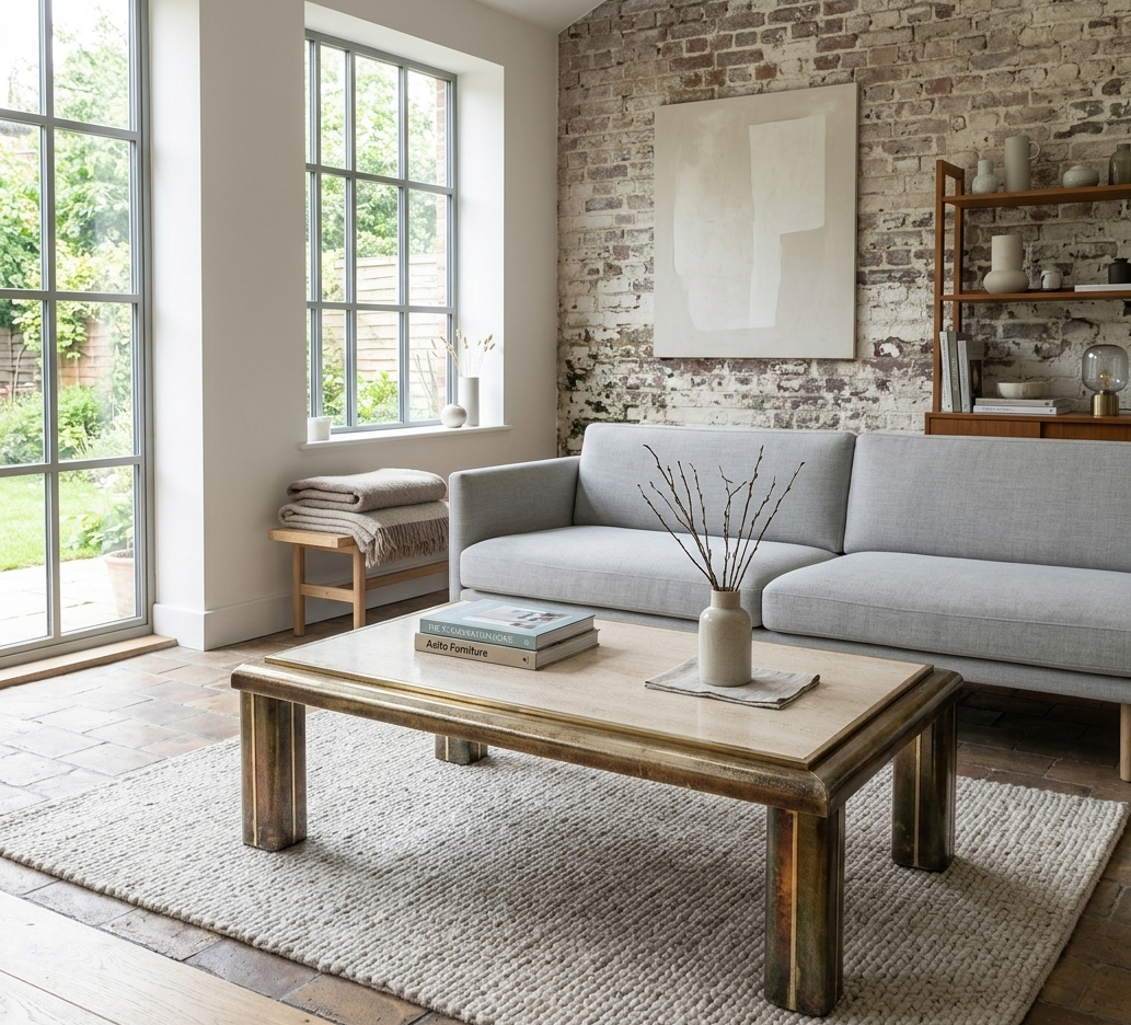 Vintage coffee table "Fedam"