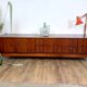 Enfilade basse scandinave palissandre