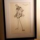 Print fashion illustration Christian Dior spring-summer collection 1985