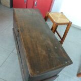 Solid wood chest