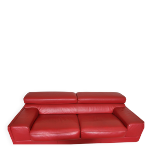 1 canapé roche bobois - rouge