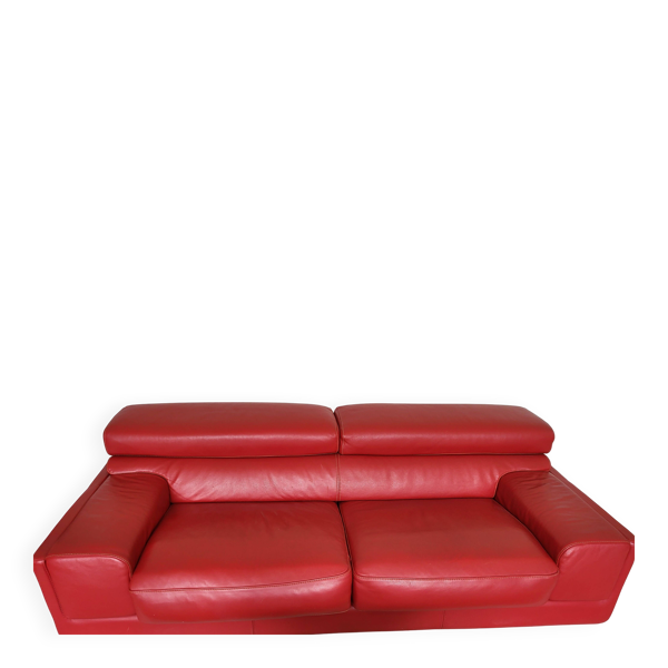 1 canapé roche bobois  rouge — Beyit