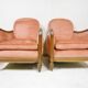 Pair of art deco armchairs