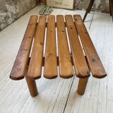 Table basse / porte-bagages style Rainer Daumiller