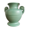 Vase céramique vert jade années 40