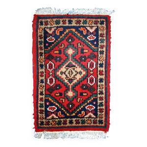 Tapis hamadan en laine,
