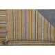 1970s Turkish Oushak Handmade Wool Cotton Beige Runner Rug 130x266