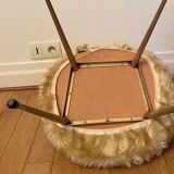Beige Pelfran moumoute chair