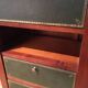 "Mahogany-coloured cherry wood notary cabinet 'Félix Monge'"
