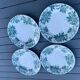 8 St Amand Nord Anémone dinner plates