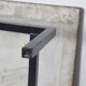 Square concrete coffee table Paul Kingma