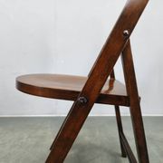 Pair of Bauhaus Folding Chairs B751 by Ligna, Czechoslovakia 1930s