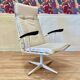 Metal and Bakelite swivel armchair, 1960s design.