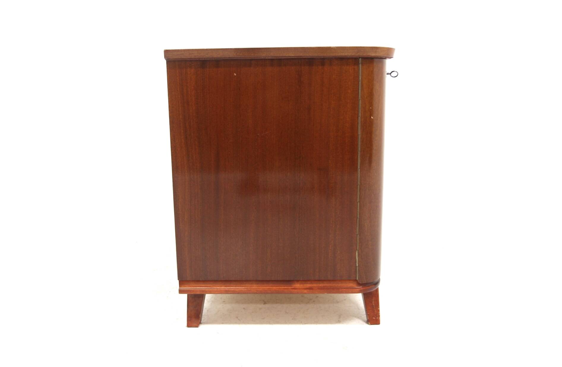 Scandinavian mahogany chest of drawers, Swedish modern, Sweden, 1940