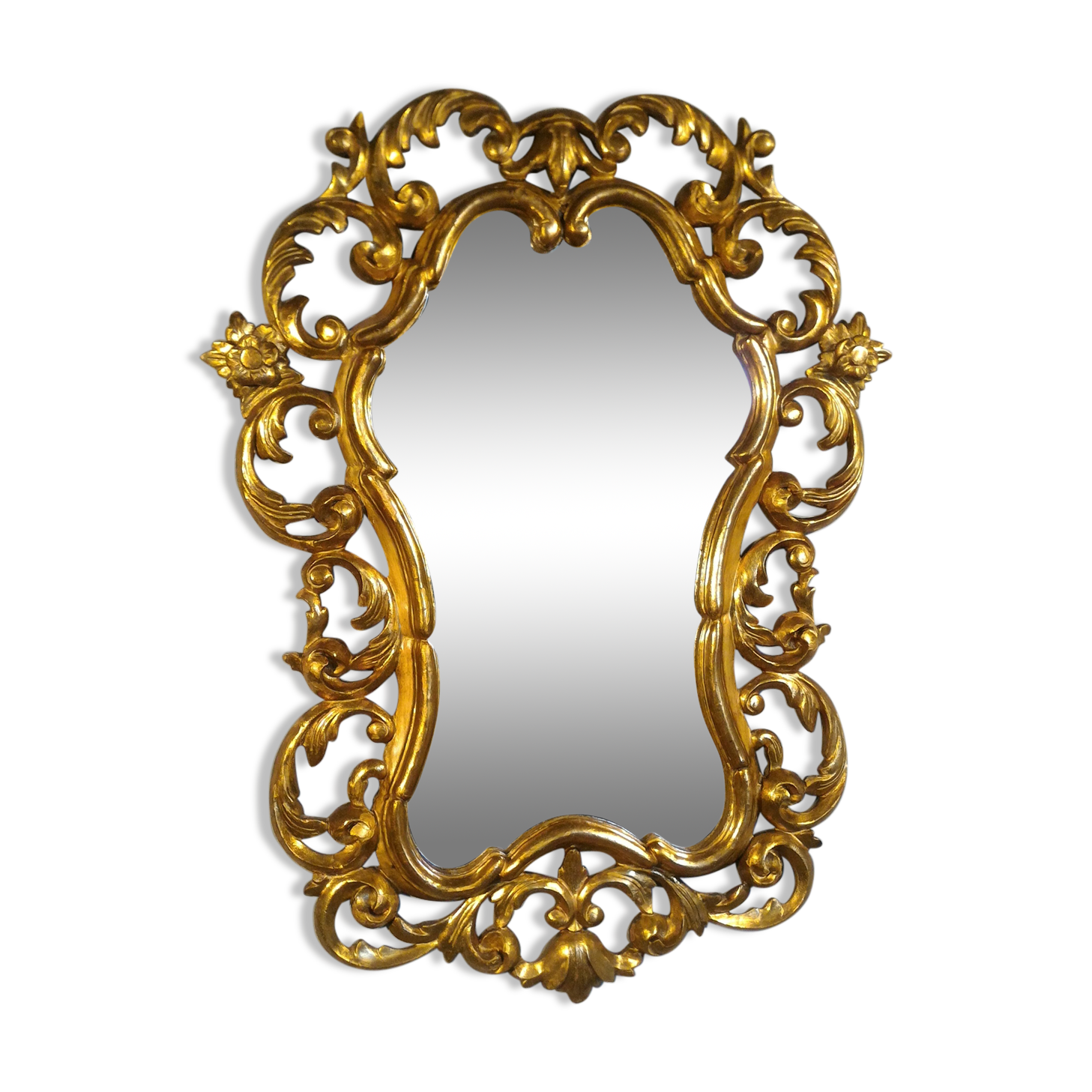 Baroque mirror to 1970's