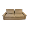 Maries Corner 3-seater sofa Dakota model in mottled beige color