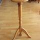 High wooden plant stand - handmade in the 80s - Vintage