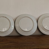 Set of 3 plates John Maddock & brans