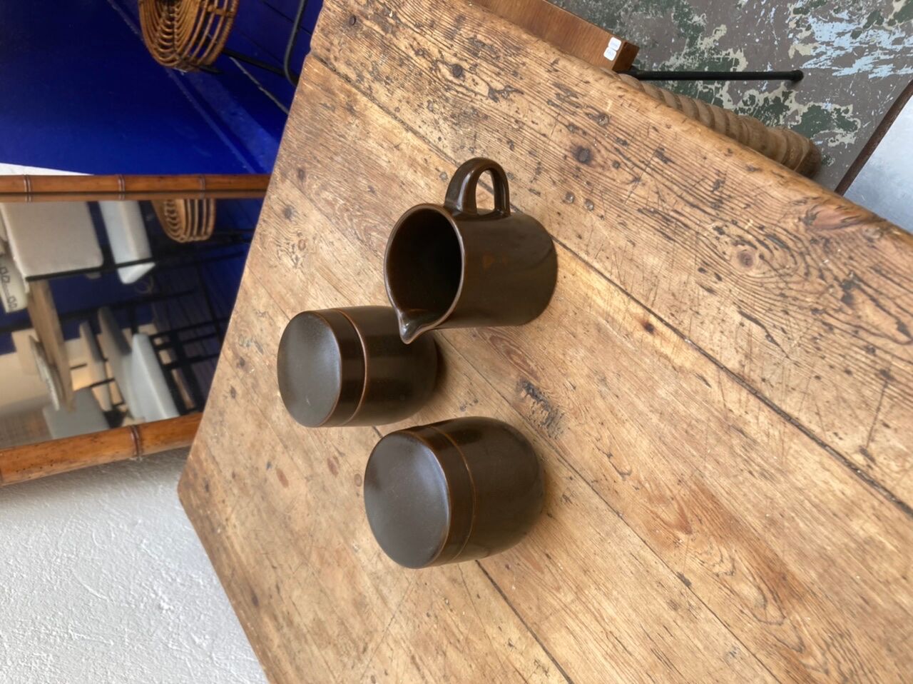 Rosenthal service in brown porcelain