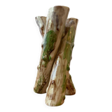 Majolica tripod vase early 20th
