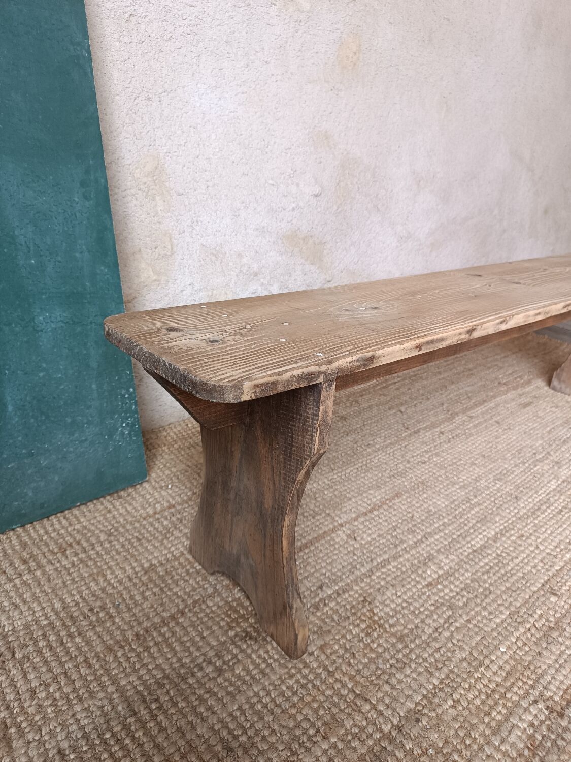 Banc de ferme restauré