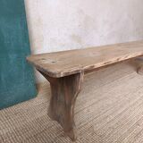 Restored farmhouse bench