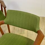 Pair of GM11 Sven Aage Eriksen 60s Danish armchairs