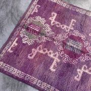 Tapis Marocain boujad violet - 182 x 305 cm