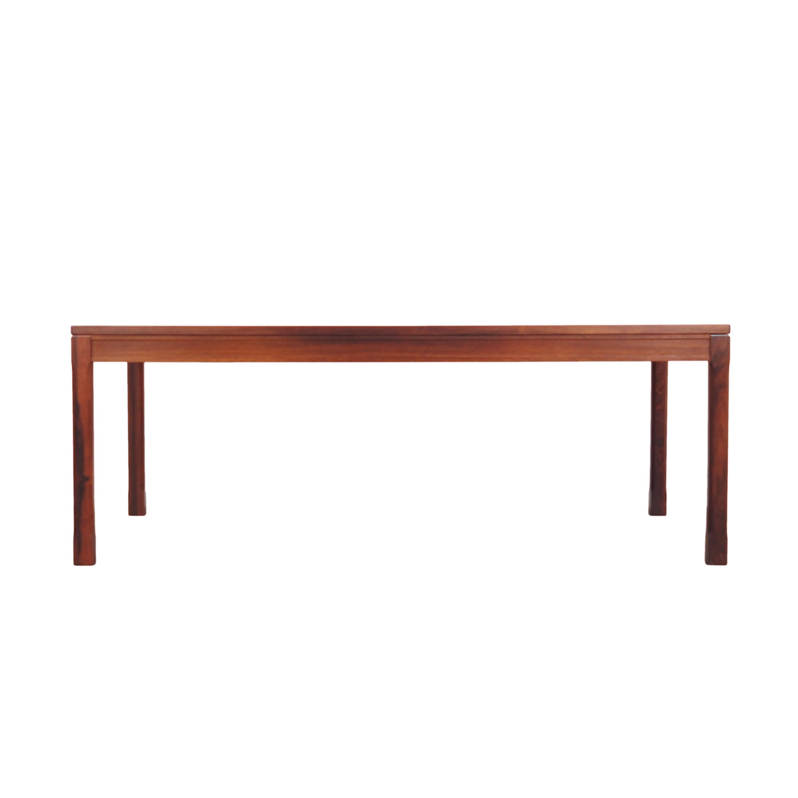 Rosewood bench, Danish design, 1970s, production: Denmark