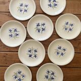 9 old flat plates