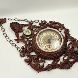 Vintage brown Quartz clock in CM brand polystyrene