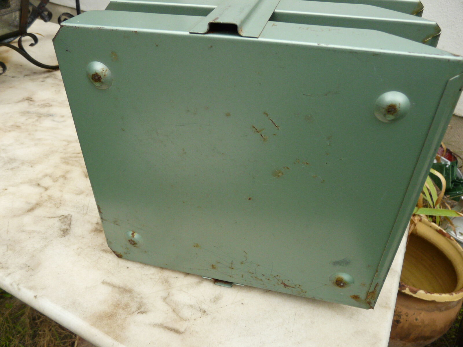 Mail sorter range mail metal industrial vintage small shelves 60-70