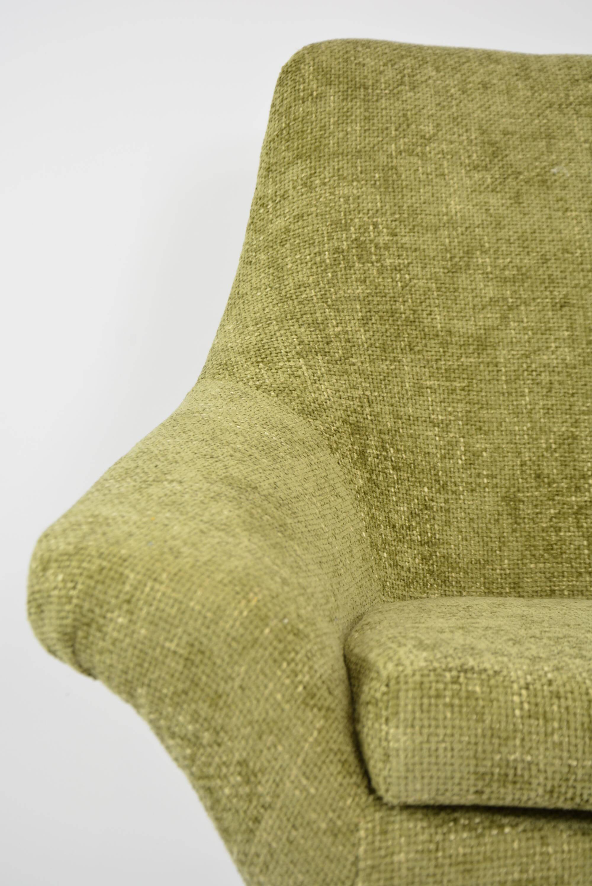 Swivel shell armchairgreen Khaki
