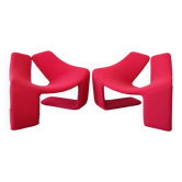 Pair of Zen armchairs by Kwok Hoi Chan for Steiner.