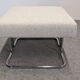 Low stool or tubular ottoman Space Age, France around 1970