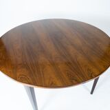Dining table in rosewood designed by Omann Junior from the 1960s