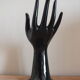 Hand black vintage ring, numbered old