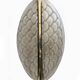 Pair of Modern Italian Murano Glass and Brass Sconces