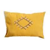 Moroccan cactus silk pillow