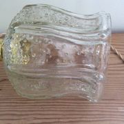 Glass globe pendant light