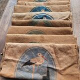 9 potash burlap bag from alsace