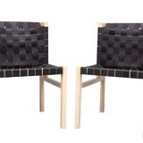 Gijs Bakker set of 4 ''Seatbelt'' Chairs 1978 Holland