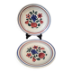 Lot of 3 vintage K & G Lunéville plates