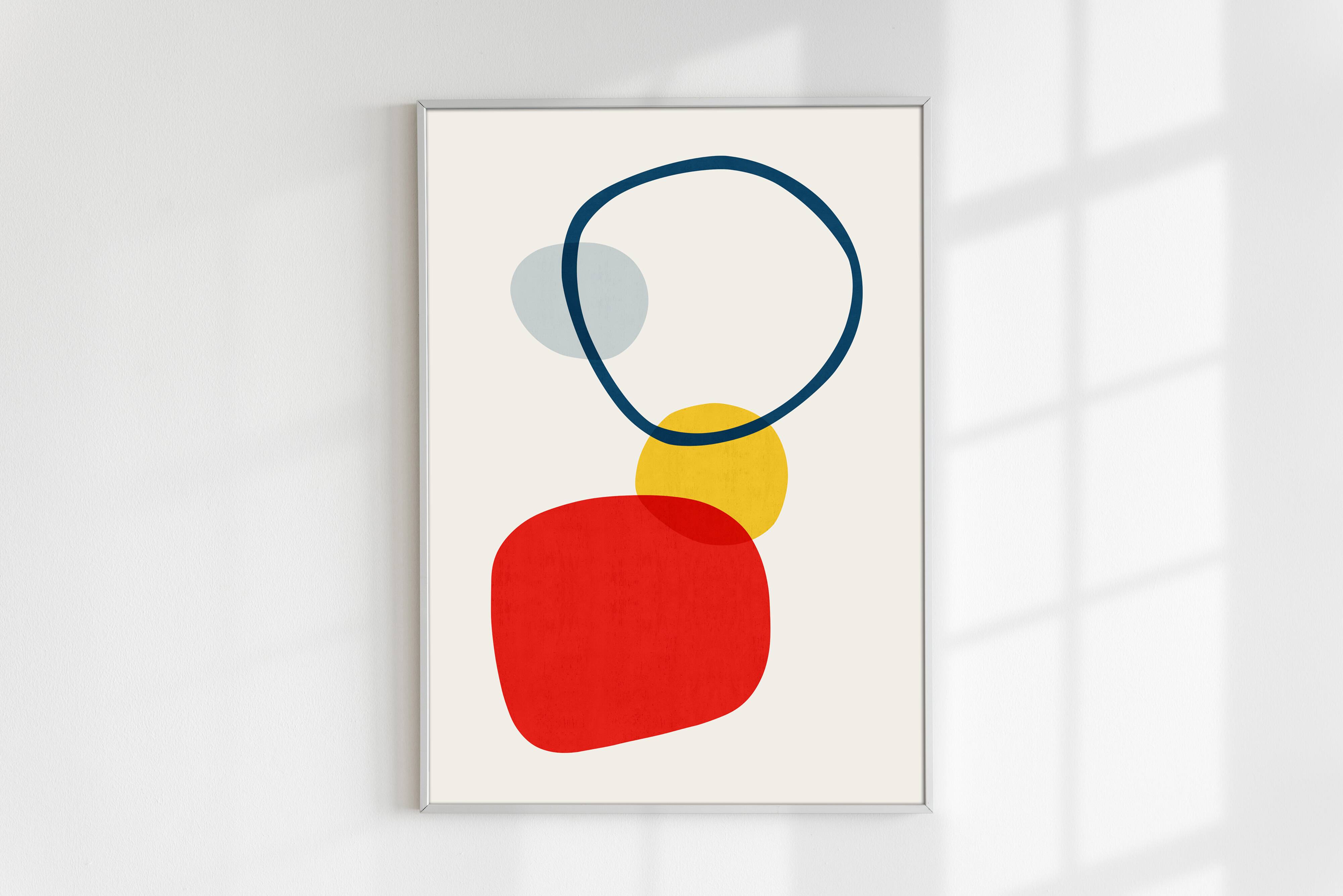 2 impressions d'art abstrait