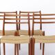 4 of 8 Niels Otto Møller Model 78 Dining Chairs | Danish Teak 1960s Vintage